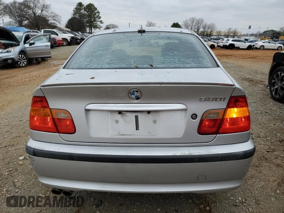 2004 BMW 3 Series 330i with VIN WBAEV53414KM33644, listed as a Copart auction lot 87647665 with 164,609 mi miles and Clean Title. Bid and sale history available at carsss.com. Image 6.