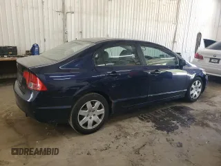 2008 Honda Civic LX with VIN 1HGFA16538L101125, listed as a Copart auction lot 55877955 with 191,387 mi miles and Non Repairable. Bid and sale history available at DreamBid. Image 3.