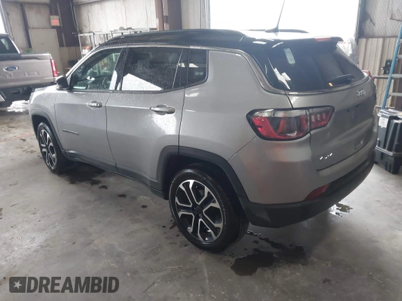 2023 Jeep Compass (RED) Edition with VIN 3C4NJDCN2PT567373, listed as a IAAI auction lot 42605313 with 49,610 mi miles and . Bid and sale history available at DreamBid. Image 3.
