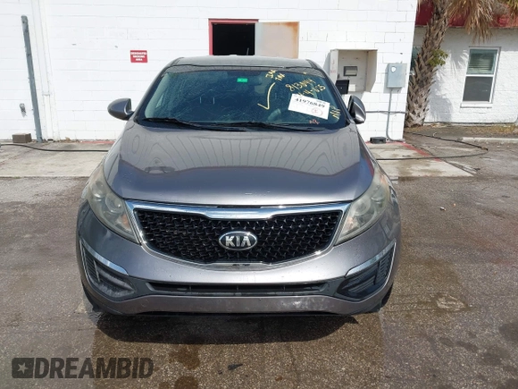 2016 Kia Sportage LX with VIN KNDPBCAC1G7813044, listed as a IAAI auction lot 41976849 with Not Provided miles and . Bid and sale history available at carsss.com. Image 12.