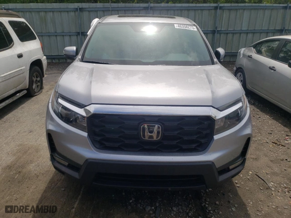 2022 Honda Passport EX-L with VIN 5FNYF7H5XNB006441, listed as a Copart auction lot 46358273 with 17,067 mi miles. Bid and sale history available at carsss.com. Image 5.