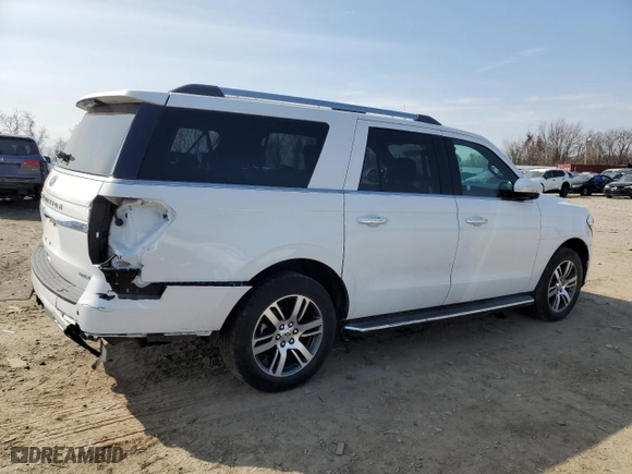 2022 Ford Expedition Max Limited with VIN 1FMJK1KT6NEA27205, listed as a Copart auction lot 47067235 with NaN miles and Non Repairable. Bid and sale history available at carsss.com. Image 3.