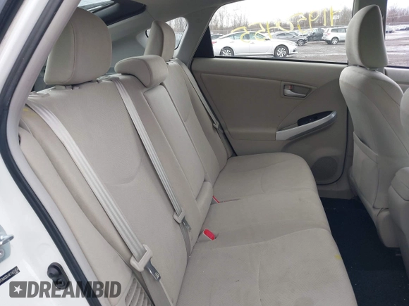 2012 Toyota Prius One with VIN JTDKN3DU4C1601824, listed as a IAAI auction lot 41950455 with 142,068 mi miles and . Bid and sale history available at DreamBid. Image 8.