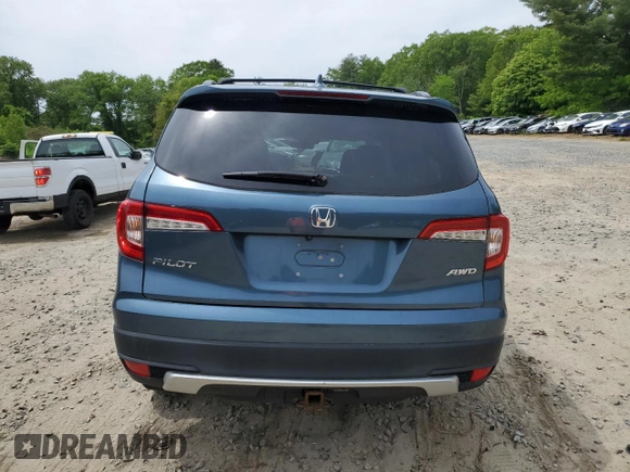 2019 Honda Pilot EX-L with VIN 5FNYF6H51KB025871, listed as a Copart auction lot 57434485 with 127,539 mi miles and Salvage title. Bid and sale history available at DreamBid. Image 6.