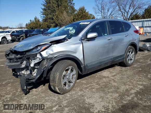 2018 Honda CR-V EX-L with VIN 2HKRW2H84JH654628, listed as a Copart auction lot 48204725 with 106,573 mi miles and Salvage Title. Bid and sale history available at carsss.com. Image 1.