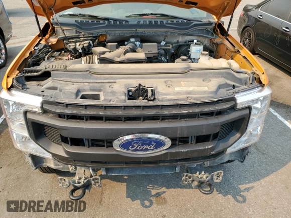 2021 Ford Super Duty F-250 SRW XL with VIN 1FTBF2A63MED21657, listed as a Copart auction lot 70793094 with 65,468 mi miles and Salvage Title. Bid and sale history available at carsss.com. Image 11.