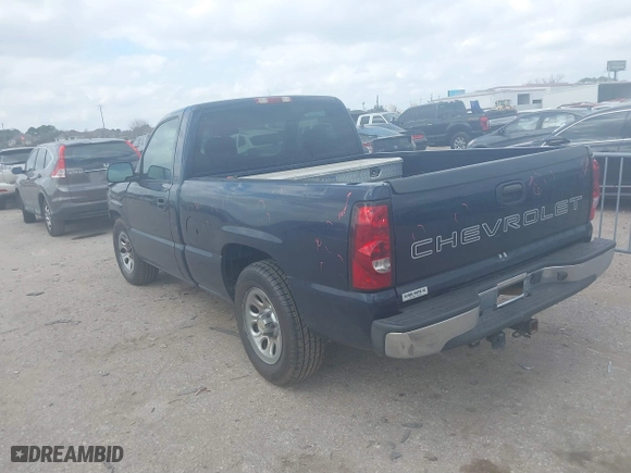 2006 Chevrolet Silverado 1500 Work Truck with VIN 3GCEC14X26G207620, listed as a IAAI auction lot 41506965 with 1 mi miles. Bid and sale history available at carsss.com. Image 3.