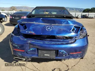 2018 Mercedes-Benz C 300 with VIN WDDWK4JB9JF599075, listed as a Copart auction lot 88006825 with 47,615 mi miles and Salvage Title. Bid and sale history available at DreamBid. Image 6.