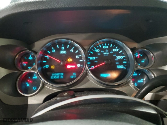 2011 Chevrolet Silverado 1500 LT with VIN 1GCRKSE31BZ249499, listed as a Copart auction lot 48516035 with 229,582 mi miles and Salvage Title. Bid and sale history available at carsss.com. Image 9.