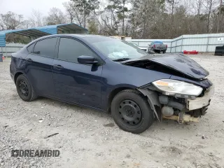 2013 Dodge Dart SE with VIN 1C3CDFAA2DD197722, listed as a Copart auction lot 48821805 with 182,465 mi miles and Salvage Title. Bid and sale history available at carsss.com. Image 4.