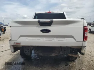 2018 Ford F-150 XL with VIN 1FTEW1E5XJKF72486, listed as a Copart auction lot 53668785 with 206,282 mi miles and Salvage Title. Bid and sale history available at carsss.com. Image 6.