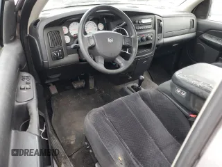 2005 Dodge 1500 SLT with VIN 1D7HU16D65J607535, listed as a Copart auction lot 45557295 with 155,686 mi miles and Salvage Title. Bid and sale history available at DreamBid. Image 8.