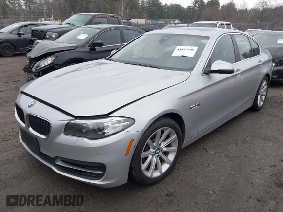 2014 BMW 5 Series 535i xDrive with VIN WBA5B3C57ED539169, listed as a IAAI auction lot 41892006 with 131,303 mi miles and . Bid and sale history available at carsss.com. Image 2.