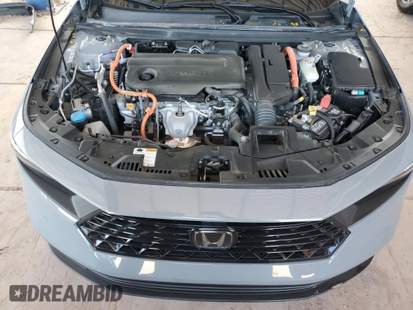 2024 Honda Accord Sport с VIN 1HGCY2F55RA050213, выставлен на аукционе Copart как лот 54633855 с пробегом 17 341 миль миль и Списание • Salvage title. История ставок и продаж доступна на DreamBid. Изображение 11.