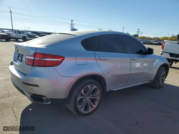2011 BMW X6 50i with VIN 5UXFG8C51BLZ95741, listed as a Copart auction lot 76528134 with 143,966 mi miles and Salvage Title. Bid and sale history available at carsss.com. Image 3.