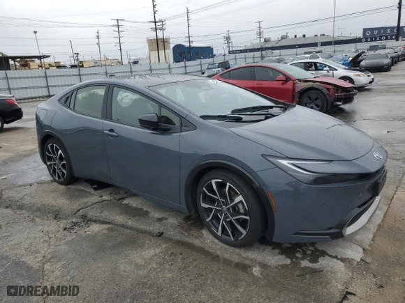2024 Toyota Prius Prime SE with VIN JTDACACU0R3012404, listed as a Copart auction lot 49248605 with NaN miles and Salvage Title. Bid and sale history available at carsss.com. Image 4.