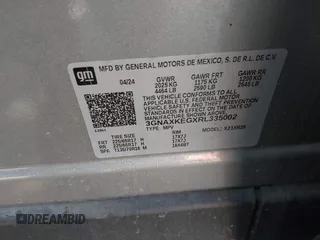 2024 Chevrolet Equinox LT z VIN 3GNAXKEGXRL335002, wystawiony jako IAAI lot #42463640 z przebiegiem 25 682 mil mil oraz . Historia ofert i sprzedaży dostępna na DreamBid. Obrazek 9.