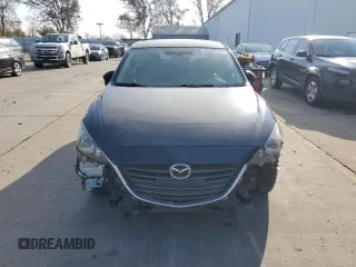 2015 Mazda 3 i Touring with VIN 3MZBM1V74FM152505, listed as a Copart auction lot 82422144 with Not provided miles and Salvage title. Bid and sale history available at DreamBid. Image 5.