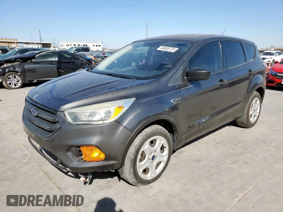 2017 Ford Escape S with VIN 1FMCU0F70HUA09240, listed as a Copart auction lot 49888725 with 179,359 mi miles and Clean title. Bid and sale history available at DreamBid. Image 1.