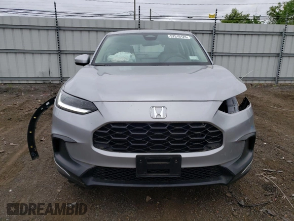 2024 Honda HR-V LX with VIN 3CZRZ2H39RM717587, listed as a Copart auction lot 57510125 with 16,033 mi miles and Salvage title. Bid and sale history available at DreamBid. Image 5.