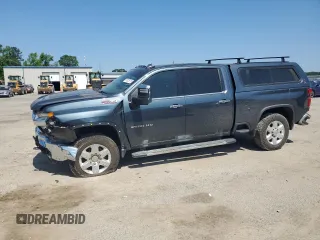 2020 Chevrolet Silverado 3500HD LTZ with VIN 1GC4YUE75LF241948, listed as a Copart auction lot 57825515 with 42,842 mi miles and Salvage title. Bid and sale history available at DreamBid. Image 1.