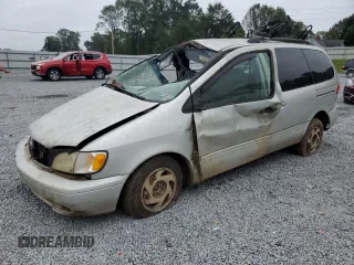 2003 Toyota Sienna LE with VIN 4T3ZF13C83U517614, listed as a Copart auction lot 72593664 with 0 mi miles and Salvage Title. Bid and sale history available at carsss.com. Image 1.