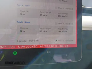 2022 Tesla Model 3 with VIN 5YJ3E1EA7NF103513, listed as a IAAI auction lot 41643592 with 35,631 mi miles and . Bid and sale history available at DreamBid. Image 15.