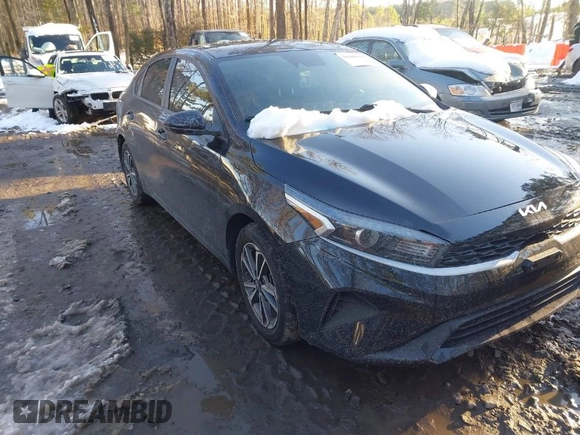2023 Kia Forte LXS with VIN 3KPF24AD3PE519476, listed as a IAAI auction lot 41600839 with 28,507 mi miles. Bid and sale history available at carsss.com. Image 1.