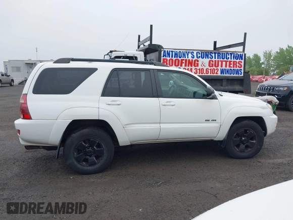 2004 Toyota 4Runner SR5 with VIN JTEBU14R840026763, listed as a IAAI auction lot 42186128 with 204,653 mi miles and . Bid and sale history available at DreamBid. Image 13.