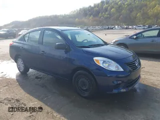 2014 Nissan Versa SV with VIN 3N1CN7AP2EL862734, listed as a IAAI auction lot 42065737 with 48,433 mi miles. Bid and sale history available at carsss.com. Image 1.