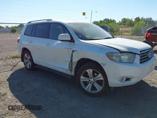 2008 Toyota Highlander Sport z VIN JTEES43A382017401, wystawiony jako IAAI lot #42657951 z przebiegiem 208 212 mil mil oraz . Historia ofert i sprzedaży dostępna na DreamBid. Obrazek 1.