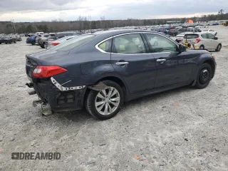 2011 Infiniti M with VIN JN1BY1AR6BM375779, listed as a Copart auction lot 47879435 with 245,770 mi miles and Salvage Title. Bid and sale history available at DreamBid. Image 3.