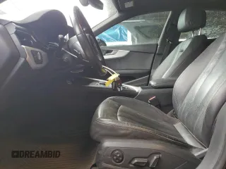 2018 Audi A5 Sportback Premium Plus with VIN WAUBNCF55JA096103, listed as a Copart auction lot 47996515 with 96,337 mi miles and Salvage Title. Bid and sale history available at carsss.com. Image 7.