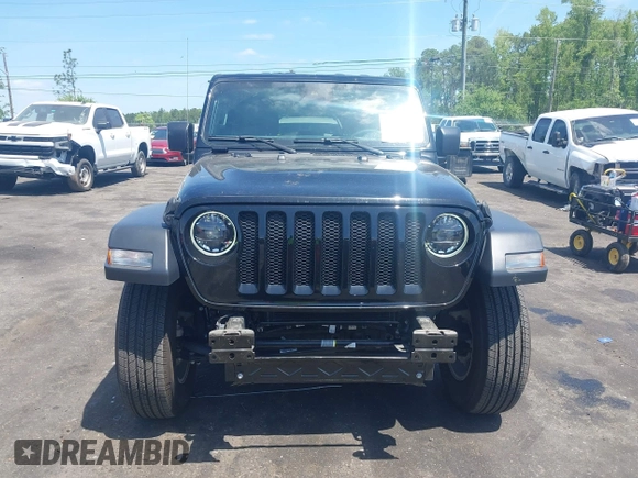 2023 Jeep Wrangler Sport S with VIN 1C4HJXDN5PW671167, listed as a IAAI auction lot 42176127 with 1,230 mi miles and . Bid and sale history available at DreamBid. Image 13.