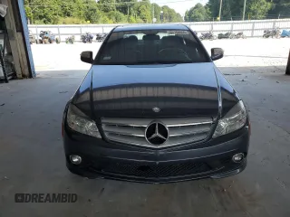 2009 Mercedes-Benz C 350 Sport with VIN WDDGF56XX9R043614, listed as a Copart auction lot 62166555 with 154,142 mi miles and Salvage title. Bid and sale history available at DreamBid. Image 5.