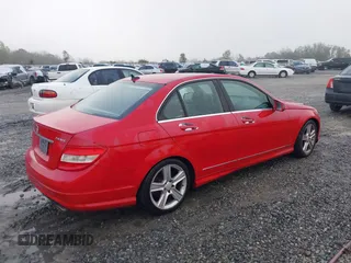 2011 Mercedes-Benz C-Class C 300 Sport with VIN WDDGF8BB3BR147265, listed as a IAAI auction lot 41884774 with 162,526 mi miles. Bid and sale history available at carsss.com. Image 4.