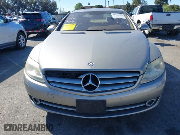 2008 Mercedes-Benz CL-Class V8 with VIN WDDEJ71X98A012621, listed as a IAAI auction lot 41662300 with 63,931 mi miles. Bid and sale history available at carsss.com. Image 12.