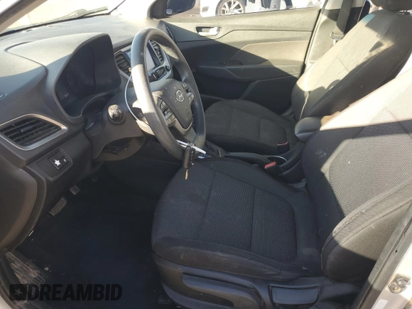2018 Hyundai Accent SEL with VIN 3KPC24A34JE025886, listed as a Copart auction lot 77637424 with 98,212 mi miles and Salvage Title. Bid and sale history available at carsss.com. Image 7.