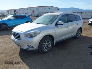 2015 Infiniti QX60 with VIN 5N1AL0MM8FC540482, listed as a IAAI auction lot 42221982 with 125,104 mi miles and . Bid and sale history available at DreamBid. Image 2.