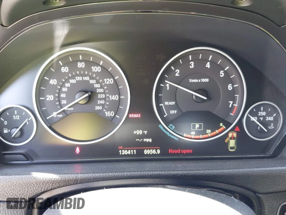 2015 BMW 4 Series 428i with VIN WBA4A9C50FGL85857, listed as a IAAI auction lot 42542619 with 136,411 mi miles and . Bid and sale history available at DreamBid. Image 7.