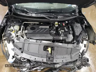 2022 Nissan Rogue SV with VIN 5N1BT3BB8NC717277, listed as a Copart auction lot 46154015 with 28,356 mi miles and Salvage Title. Bid and sale history available at carsss.com. Image 11.