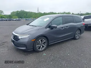 2023 Honda Odyssey Touring с VIN 5FNRL6H87PB019264, выставлен на аукционе IAAI как лот 42198877 с пробегом 39 948 миль миль и . История ставок и продаж доступна на DreamBid. Изображение 2.