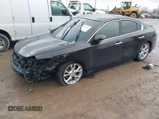2012 Nissan Maxima SV with VIN 1N4AA5AP0CC850570, listed as a IAAI auction lot 41465994 with 158,400 mi miles and . Bid and sale history available at DreamBid. Image 2.