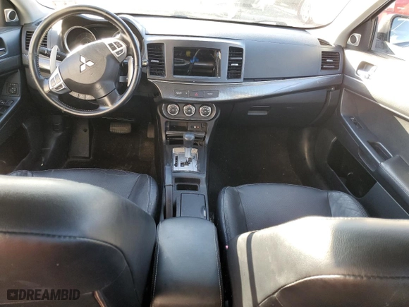 2010 Mitsubishi Lancer GTS with VIN JA32X8HWXAU002102, listed as a Copart auction lot 49619165 with 150,822 mi miles and Salvage Title. Bid and sale history available at carsss.com. Image 8.