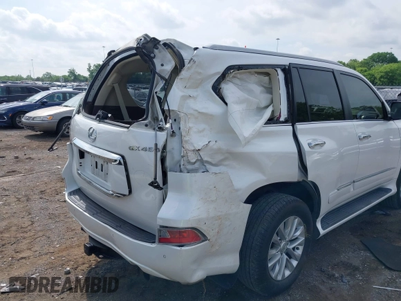 2018 Lexus GX 460 z VIN JTJBM7FX2J5195708, wystawiony jako IAAI lot #42168581 z przebiegiem 121 857 mil mil oraz . Historia ofert i sprzedaży dostępna na DreamBid. Obrazek 6.