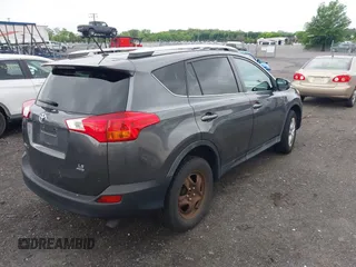 2015 Toyota RAV4 LE with VIN 2T3BFREV3FW230362, listed as a IAAI auction lot 42196410 with 200,369 mi miles. Bid and sale history available at carsss.com. Image 4.