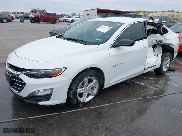 2023 Chevrolet Malibu LS with VIN 1G1ZB5ST9PF250648, listed as a IAAI auction lot 41209221 with NaN miles. Bid and sale history available at carsss.com. Image 2.