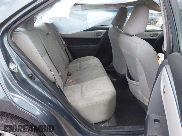 2015 Toyota Corolla L with VIN 2T1BURHE2FC398263, listed as a IAAI auction lot 41974719 with 157,631 mi miles and . Bid and sale history available at DreamBid. Image 8.