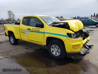 2020 Chevrolet Colorado 2WD Work Truck with VIN 1GCHSBEA8L1129970, listed as a Copart auction lot 49721745 with 105,111 mi miles and Salvage Title. Bid and sale history available at carsss.com. Image 4.