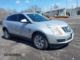 2013 Cadillac SRX Luxury Collection with VIN 3GYFNGE32DS603449, listed as a IAAI auction lot 41930733 with 53,972 mi miles. Bid and sale history available at carsss.com. Image 1.